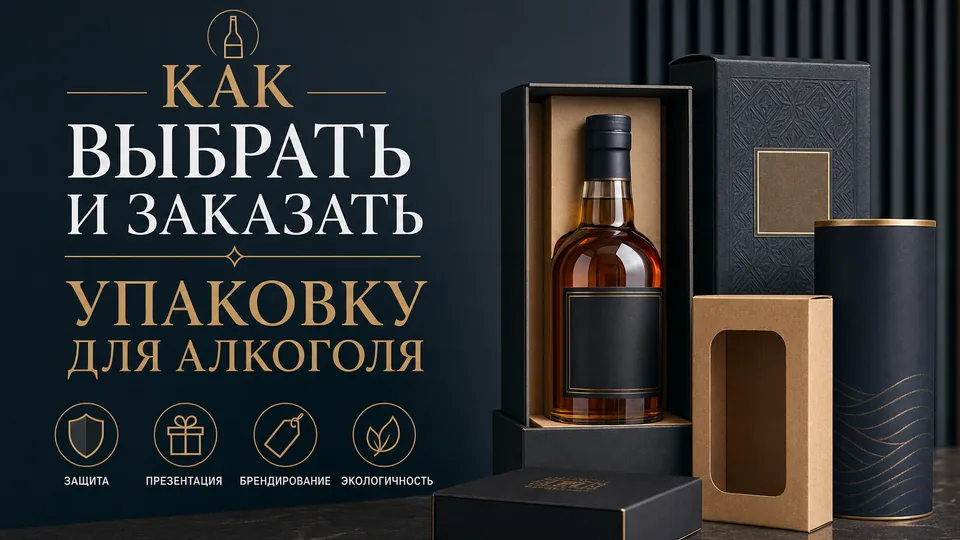 Как выбрать и заказать упаковку для алкоголя: чек-лист для B2B