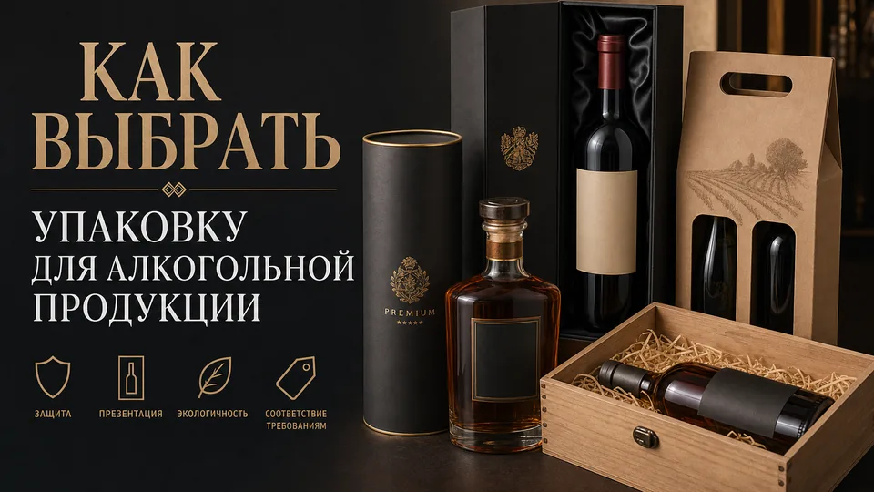 Как выбрать упаковку для алкогольной продукции: пошаговый чек-лист для B2B-закупщика