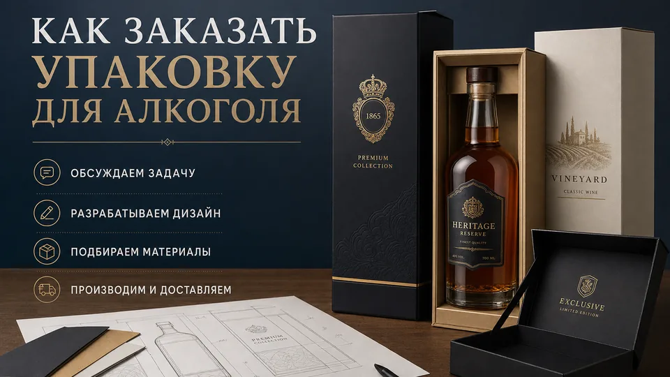 Как заказать упаковку для алкоголя: чек-лист от закупщика